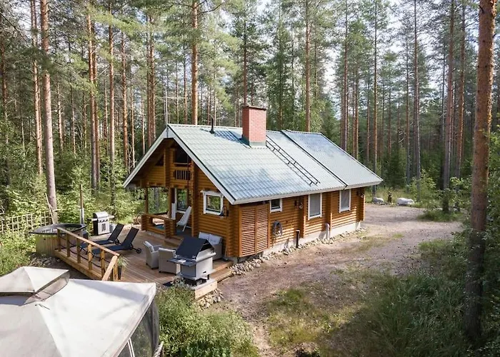 Nyaraló With Hot Tub And Sauna Uurainen