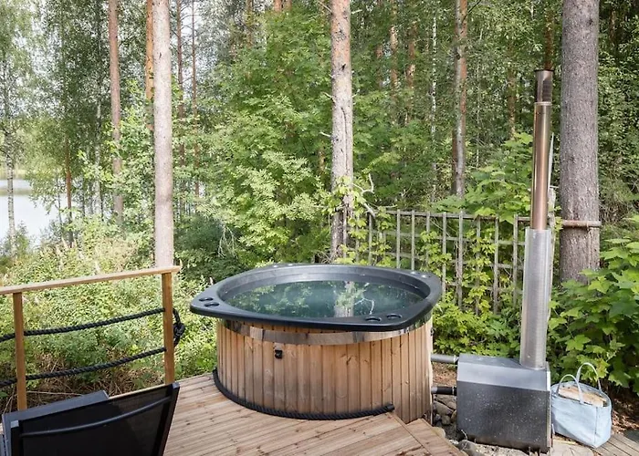 Nyaraló With Hot Tub And Sauna Uurainen